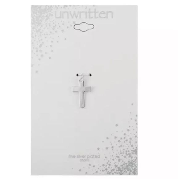 Cross Silver Charm - Picture 2 of 3